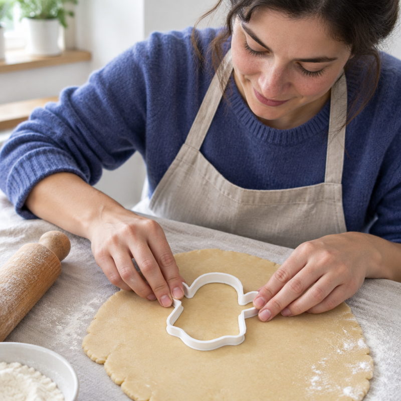 Ghost Cookie Cutter – Halloween Baking