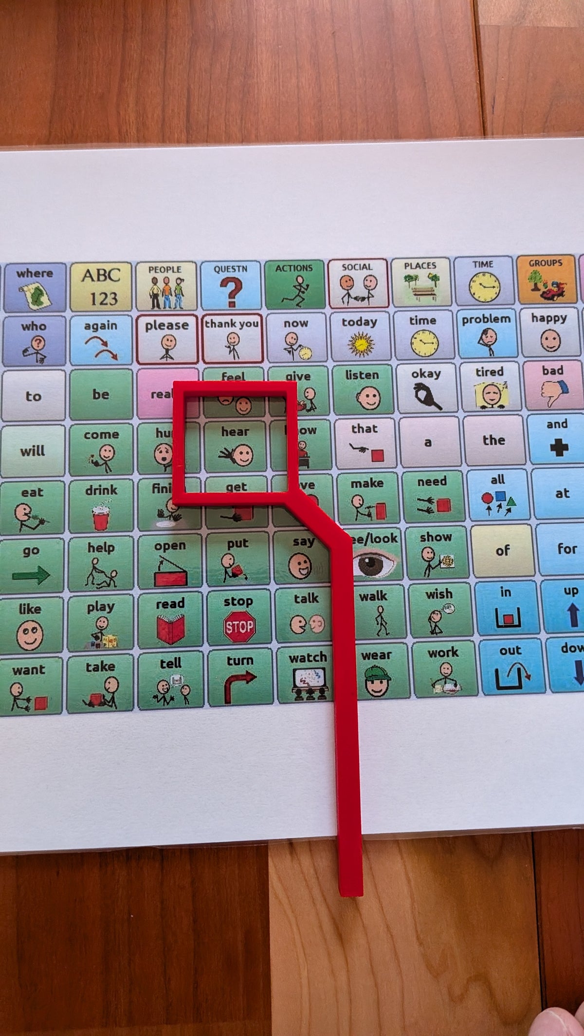 Core Board Picture Symbol Highlighter - SMALL - Set of Three