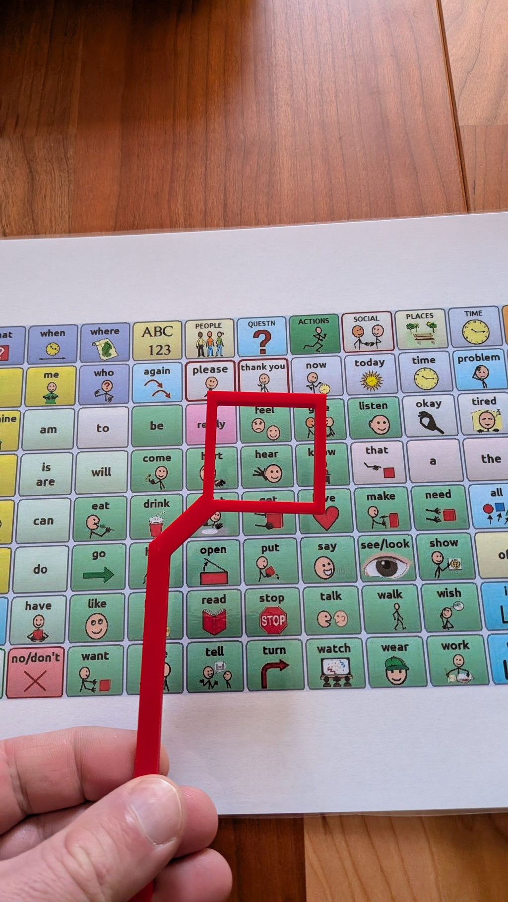 Core Board Picture Symbol Highlighter - SMALL - Set of Three
