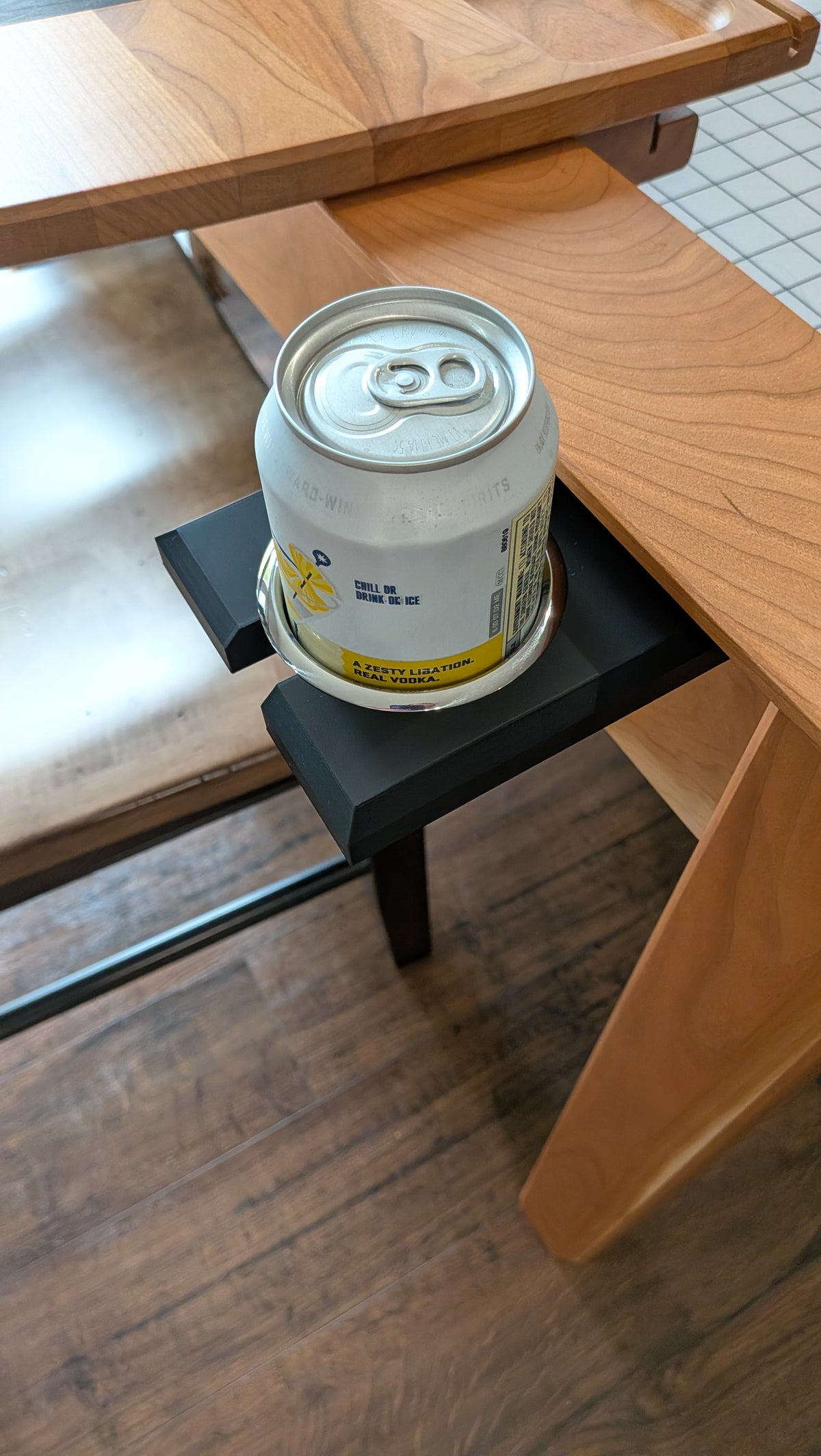 Wyrmwood Compatible Cupholder For Magnetic Rail, Cans, Wine Glass, Water Bottle